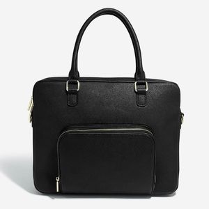 Stackers Ultimate Laptop Bag, black, 15-inch